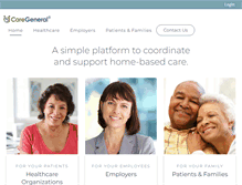 Tablet Screenshot of caregeneral.com
